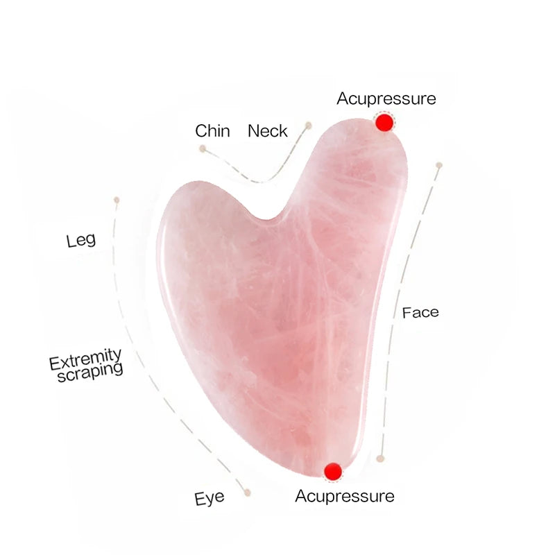 Quartz Gua Sha Facial Tool