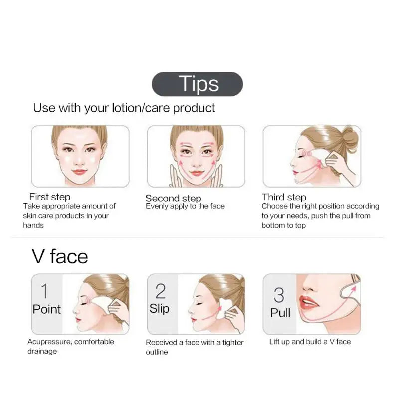 Quartz Gua Sha Facial Tool