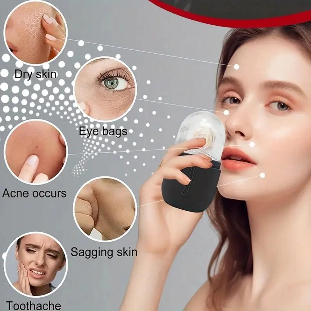 Ice Face Roller Set